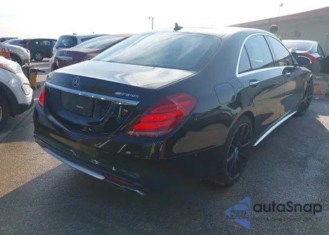 2016 Mercedes-Benz Amg S 63 4Matic из США, поврежденный, VIN WDDUG7JB4GA234268